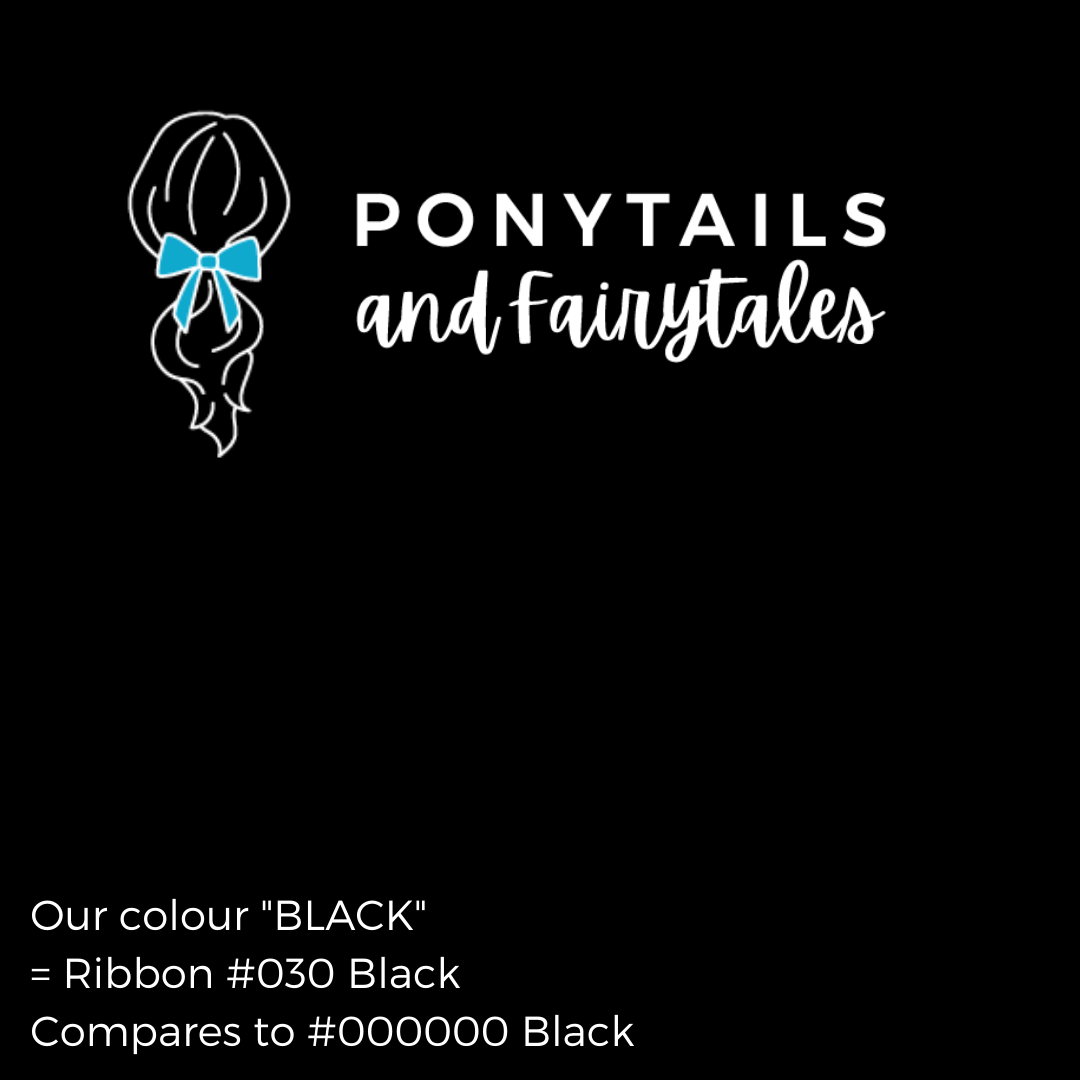 Personalised Ponytail Bow - Ponytails and Fairytales