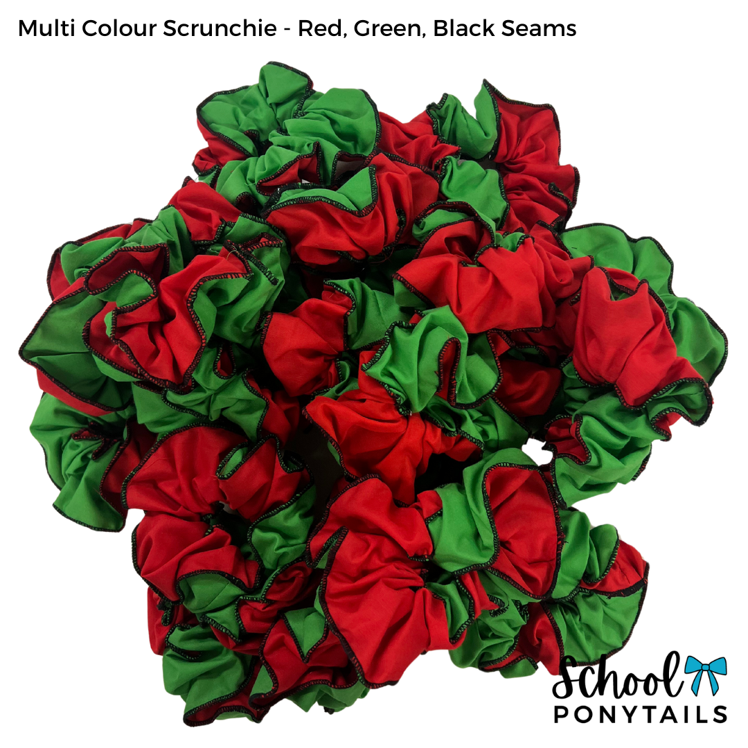 Custom Scrunchies - 2 Colours - Min. 10pc Bundle {Pre-Order} - Ponytails and Fairytales