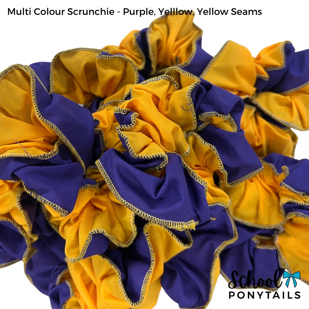 Custom Scrunchies - 2 Colours - Min. 10pc Bundle {Pre-Order} - Ponytails and Fairytales