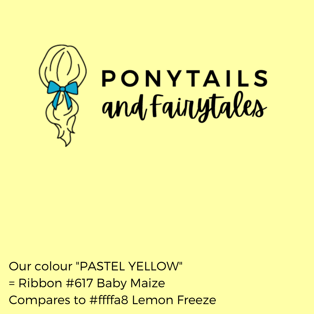 Simple Bow Hair Tie - Ponytails and Fairytales