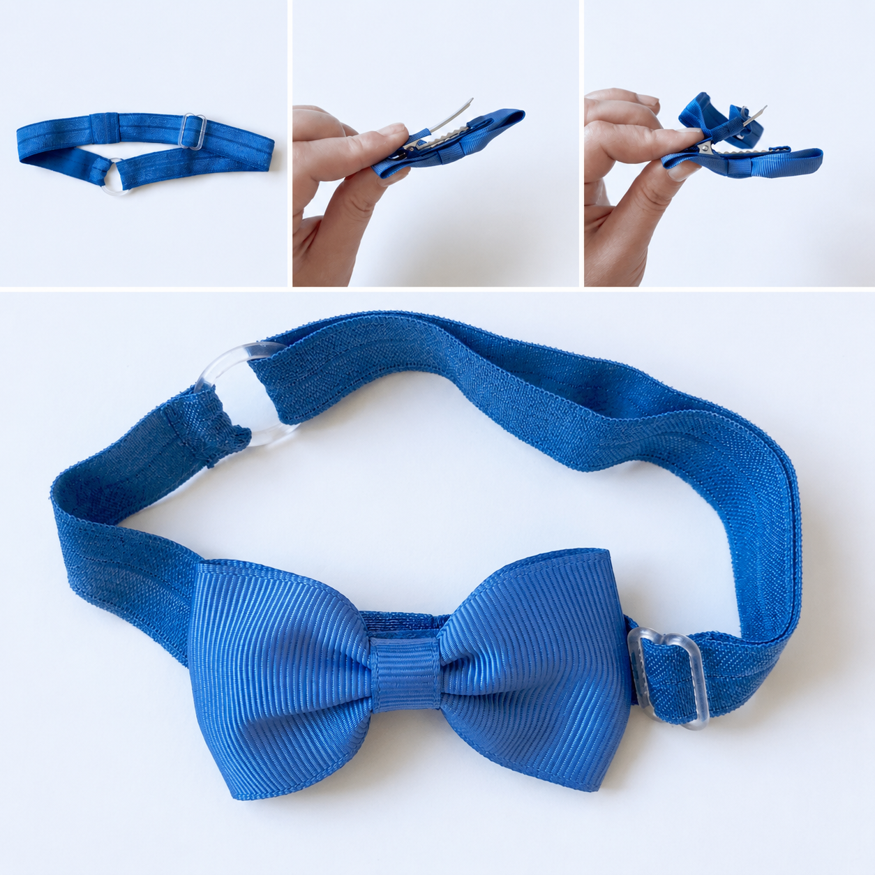 'One Size Fits All' Adjustable Elastic Headband - Ponytails and Fairytales