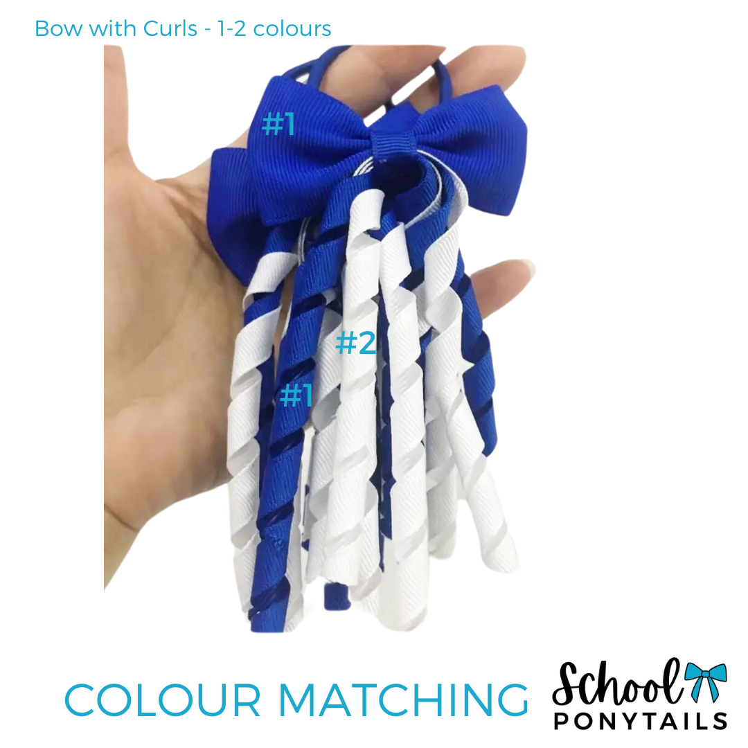 Bow with Curls {Pre-Order}