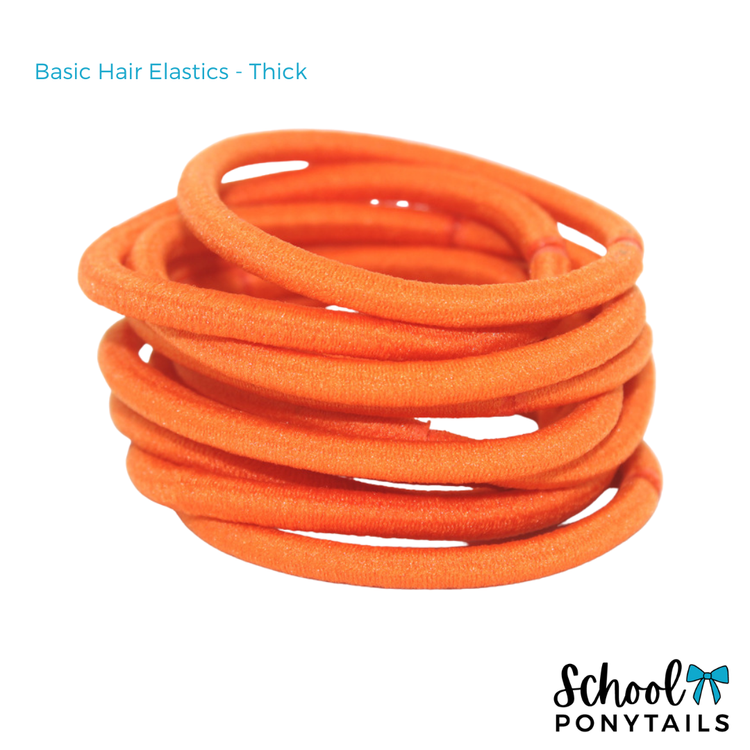Orange Hair Accessories - Ponytails and Fairytales
