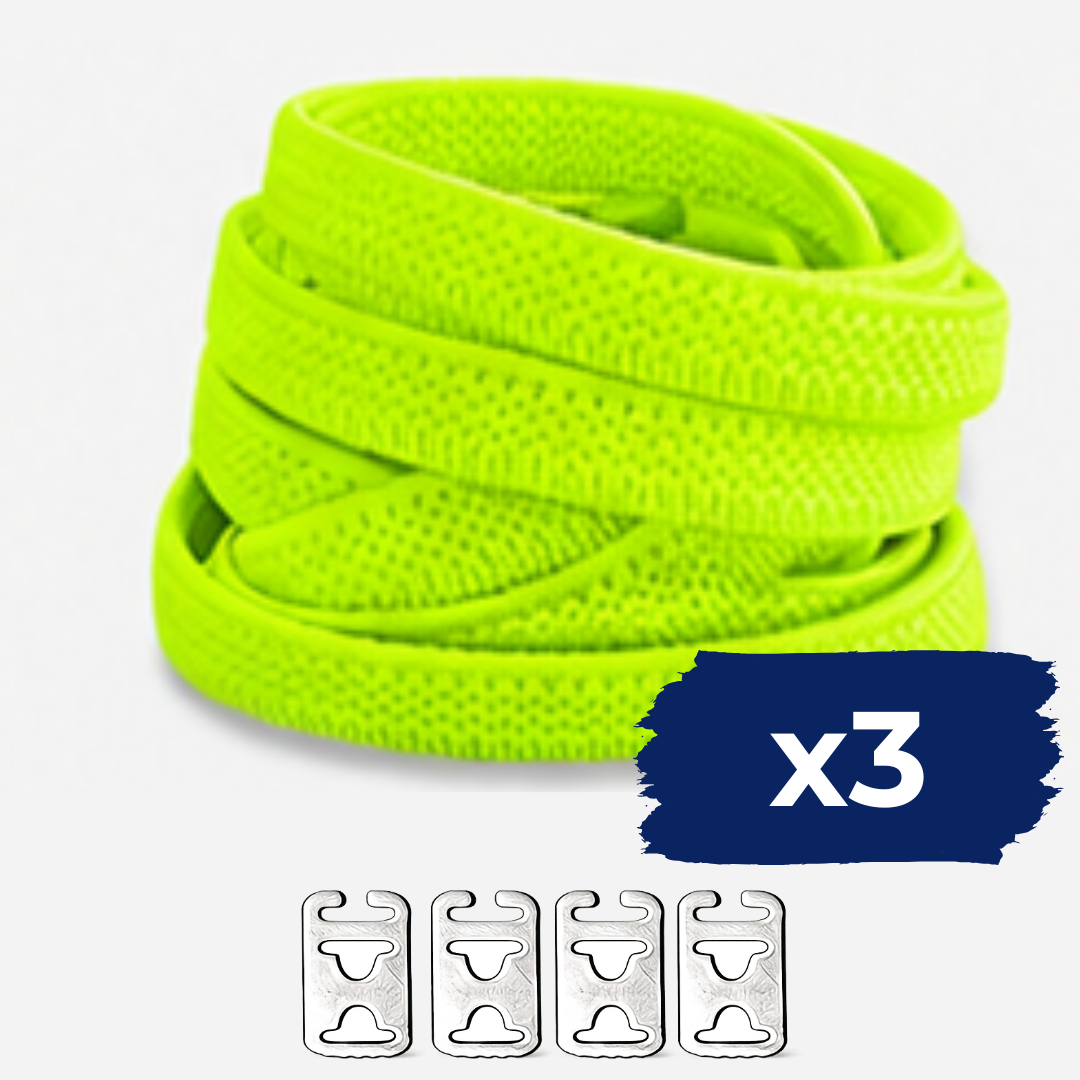 No Tie Elastic Shoelaces - Ponytails and Fairytales
