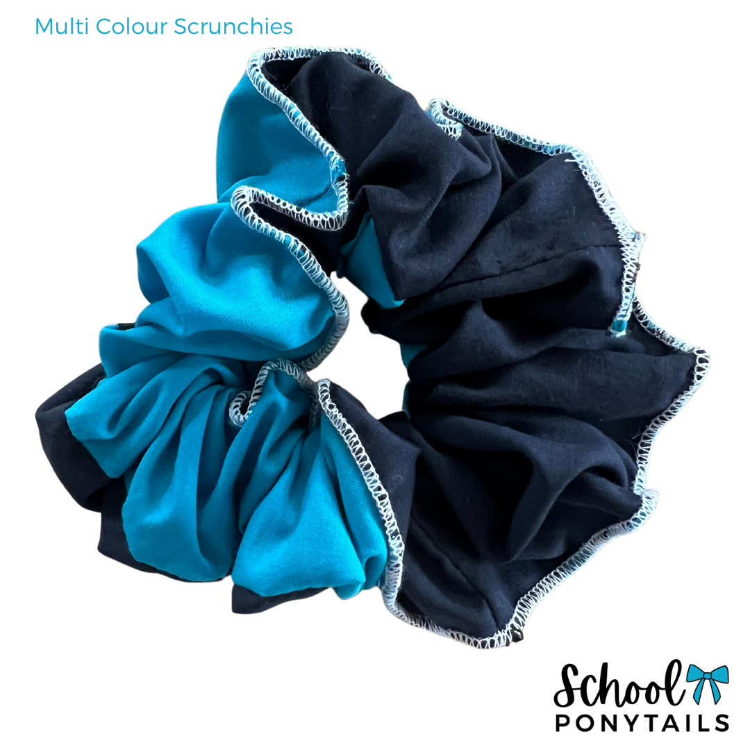 Custom Scrunchies - 2 Colours - Min. 10pc Bundle {Pre-Order} - Ponytails and Fairytales