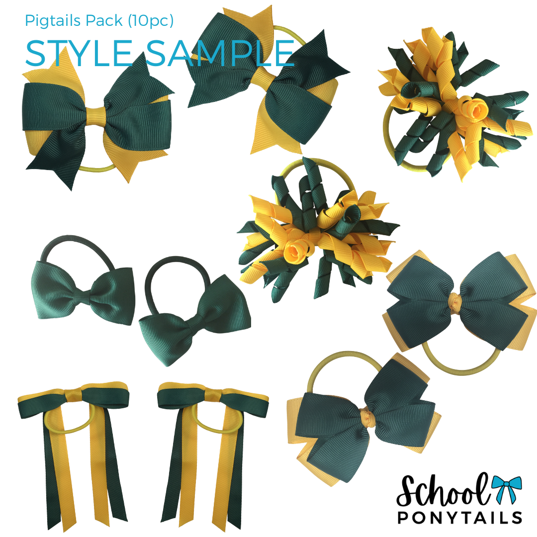 Cornflower Blue Hair Accessories - Ponytails and Fairytales