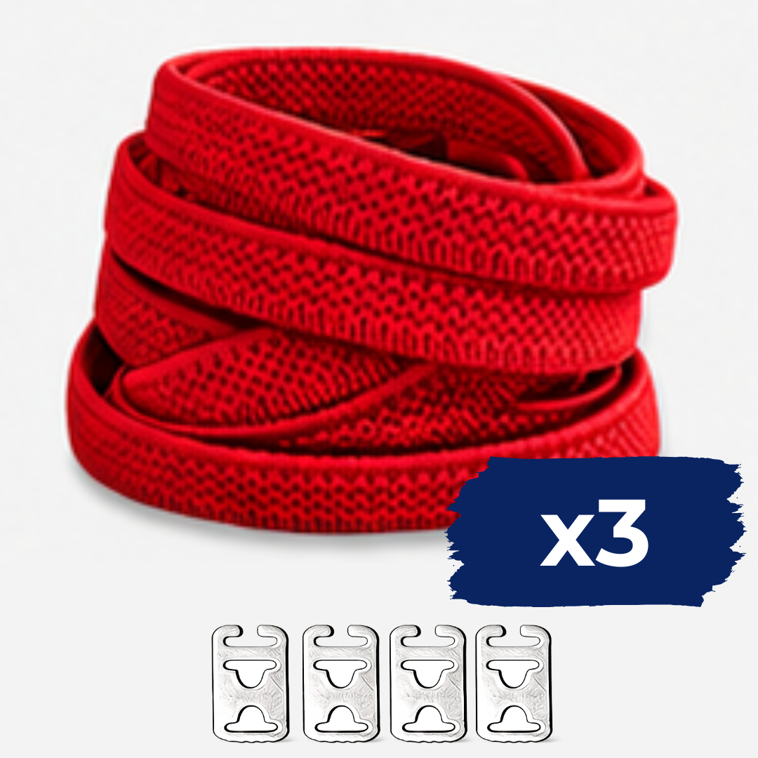 No Tie Elastic Shoelaces - Ponytails and Fairytales