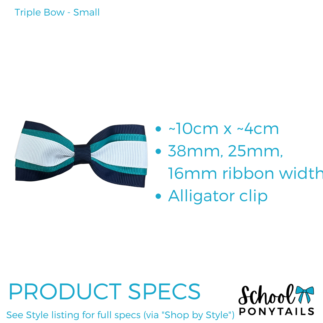 Triple Layer Bow - Small {Pre-order}