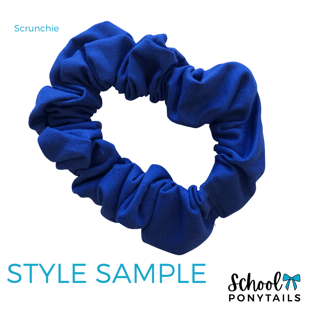 Cornflower Blue Hair Accessories - Ponytails and Fairytales