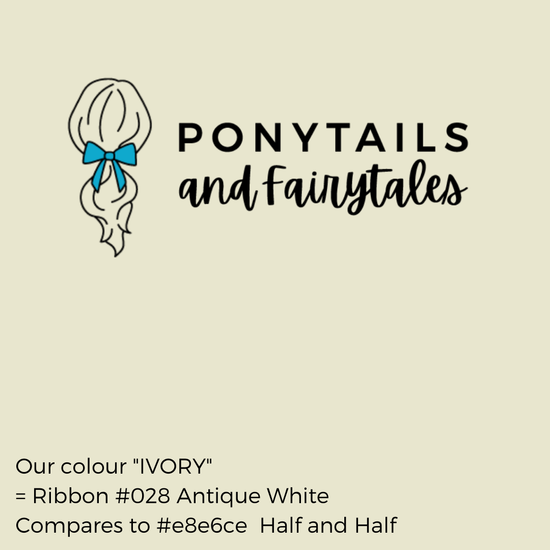Bowtie Hair Tie (2pc) - Ponytails and Fairytales