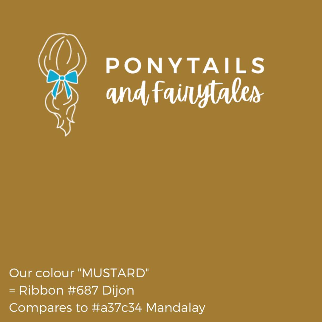 Bowtie Hair Tie (2pc) - Ponytails and Fairytales