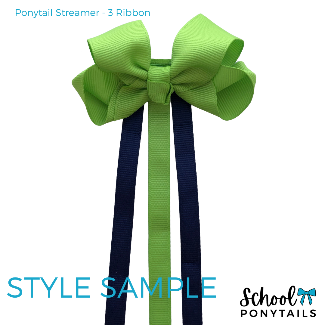 Coral Hair Accessories - Ponytails and Fairytales