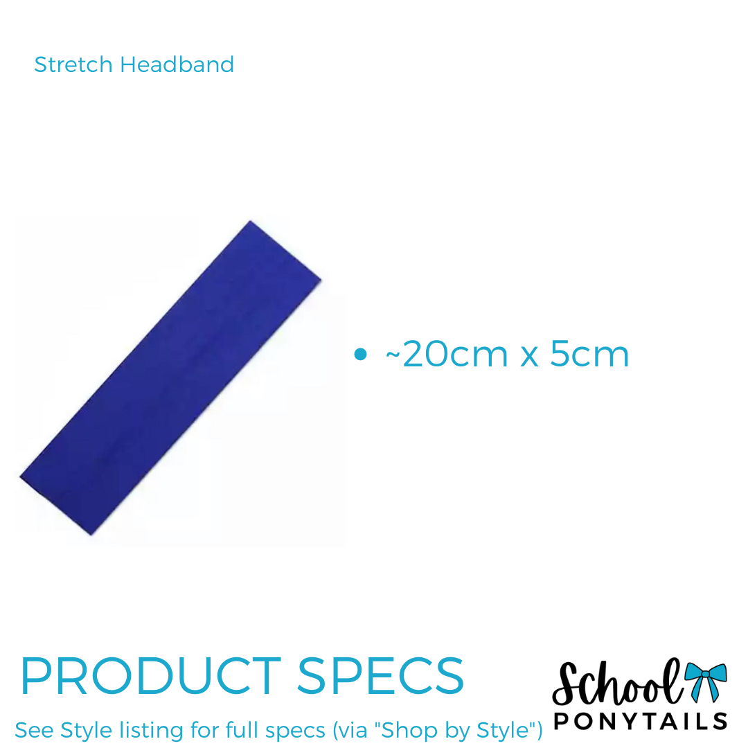 Cornflower Blue Hair Accessories - Ponytails and Fairytales