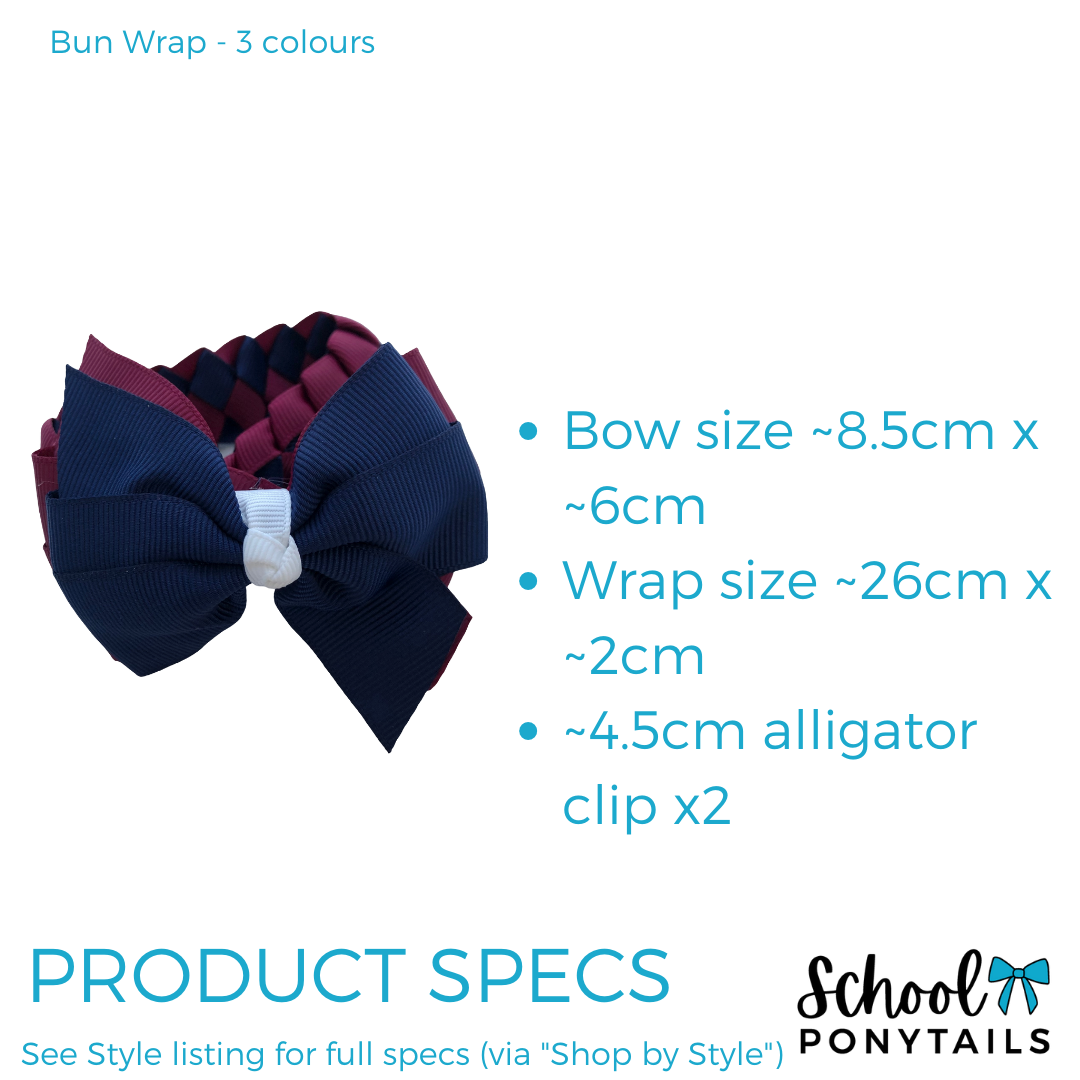 Teal & Navy Hair Accessories