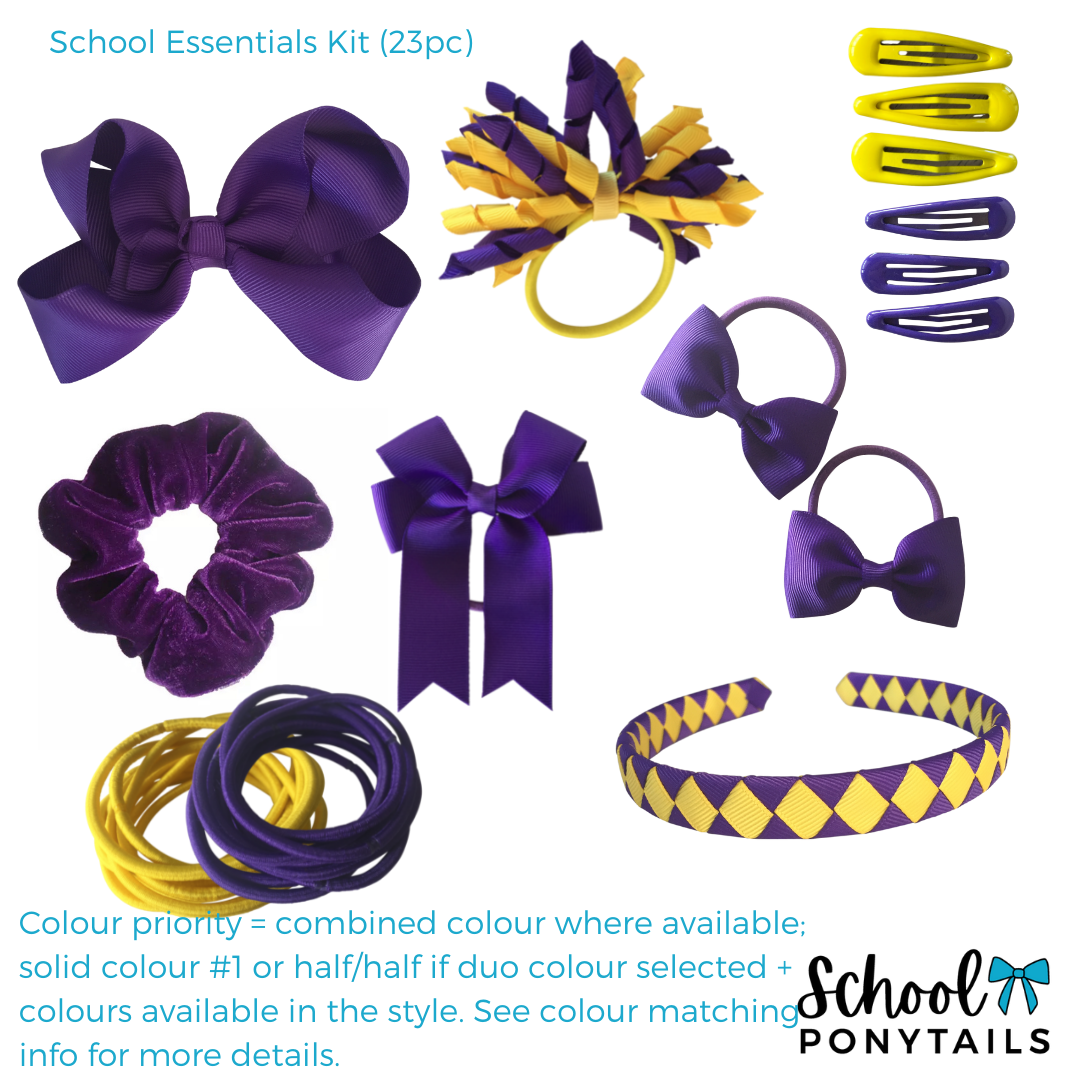 Dark Brown Hair Accessories - Ponytails and Fairytales