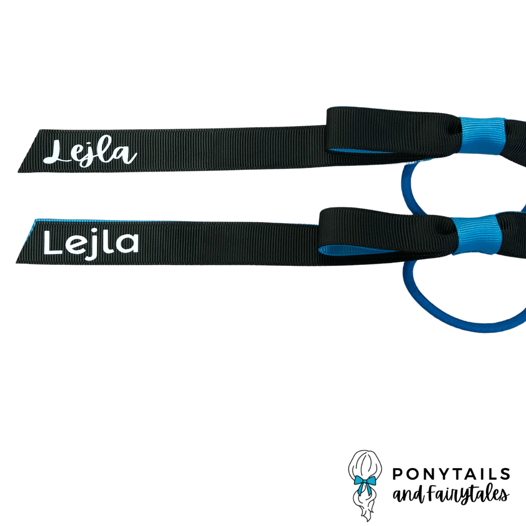 Personalised Ponytail Bow - Ponytails and Fairytales