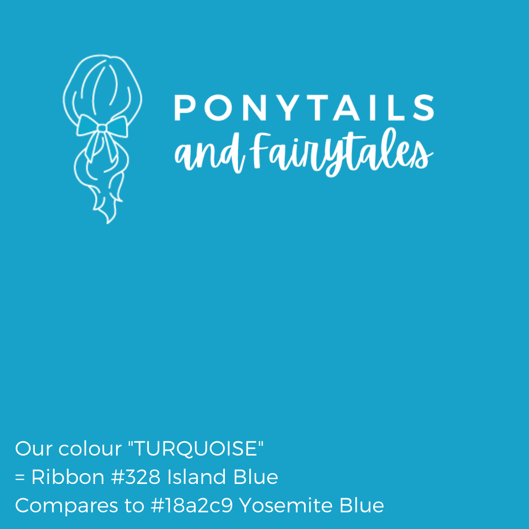 Personalised Ponytail Bow - Ponytails and Fairytales