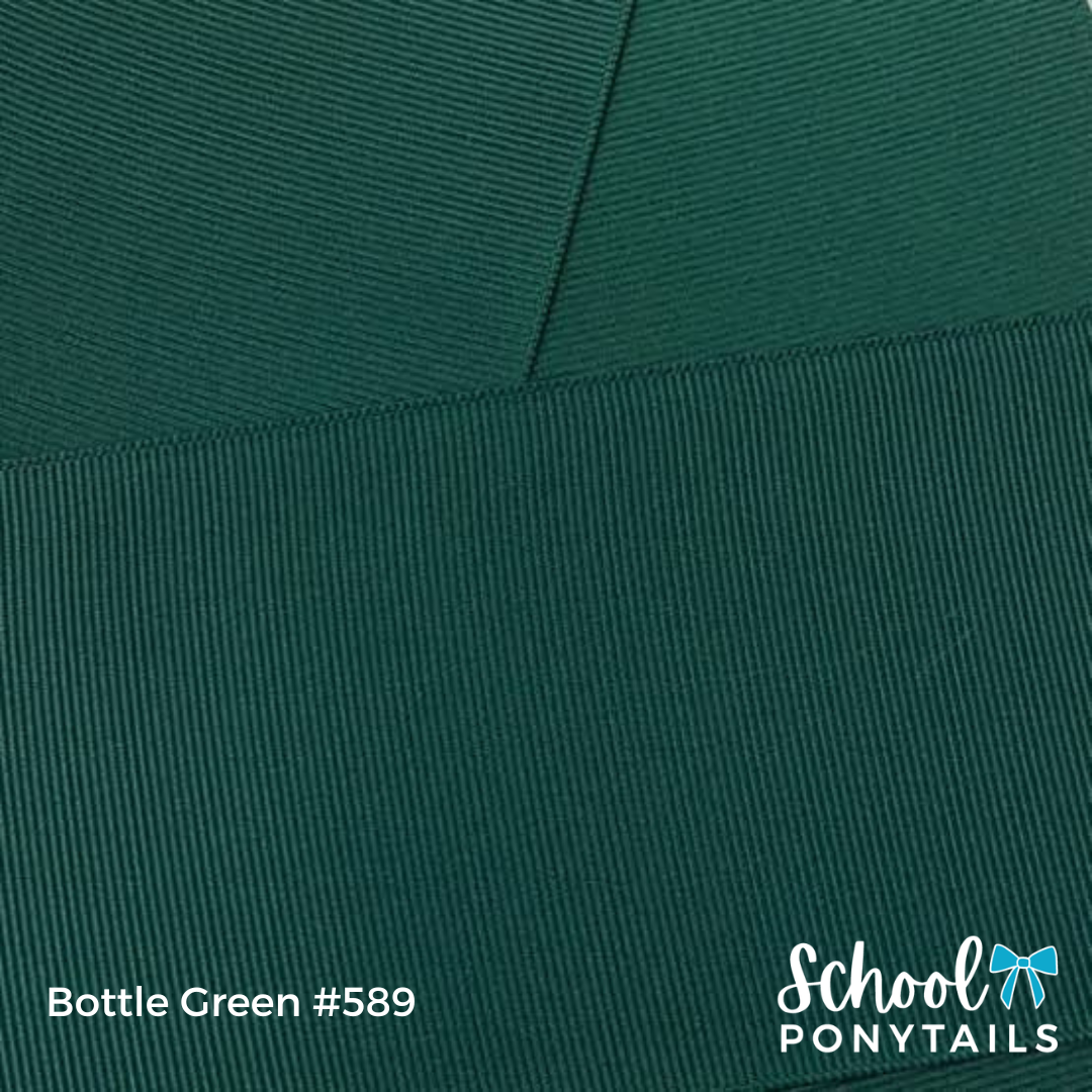 Covered Buttons: Solid Colours - Bottle Green Hair clips Ella Made