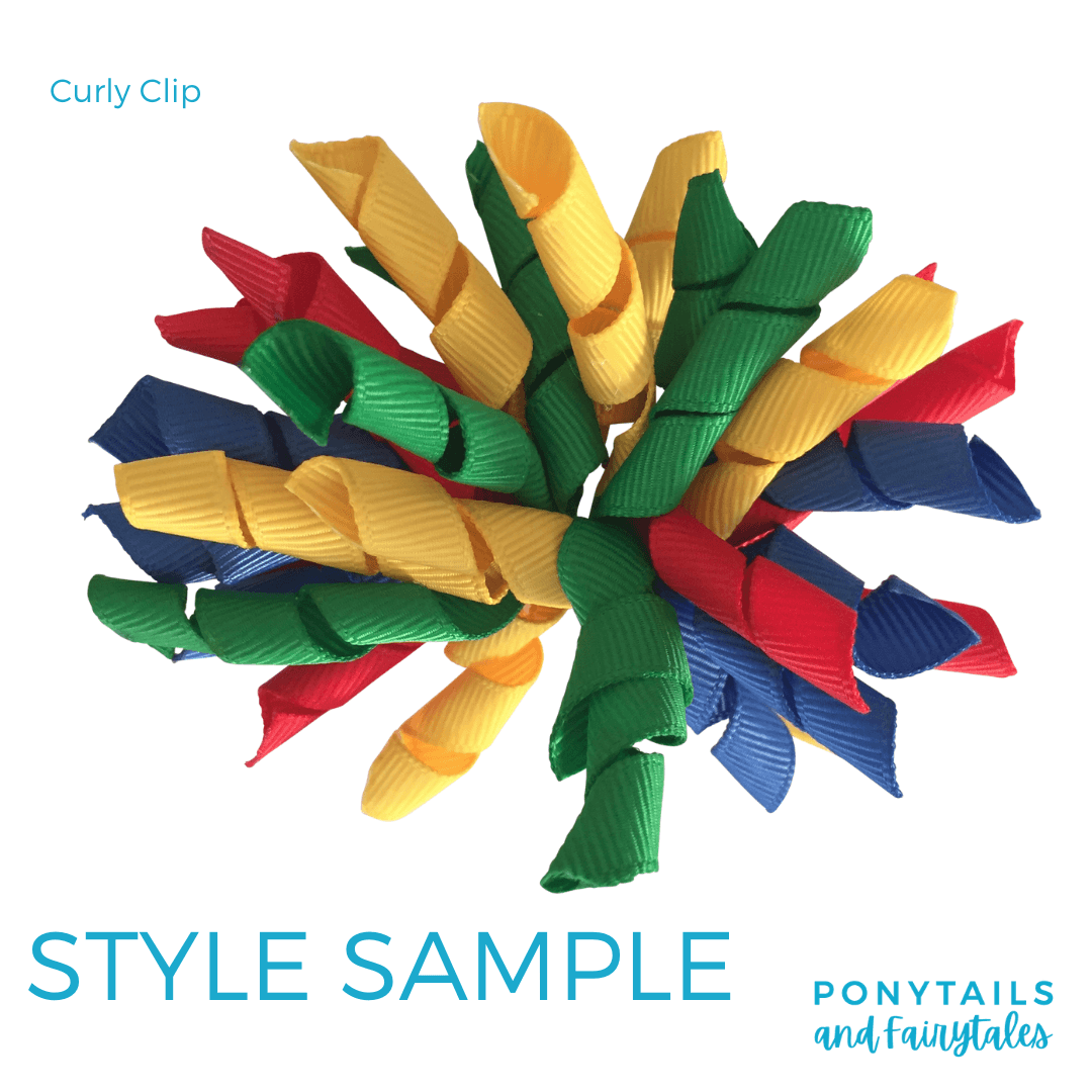 Custom Colours: Choose Your Own (3) - Assorted Hair Accessories - School Uniform Hair Accessories - Ponytails and Fairytales