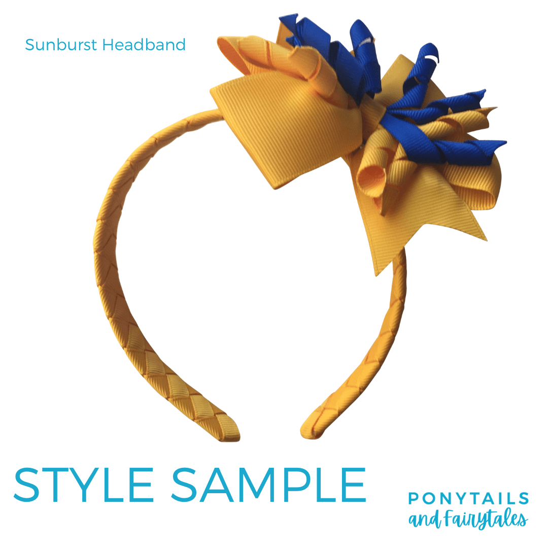 Custom Colours: Choose Your Own (3) - Assorted Hair Accessories - School Uniform Hair Accessories - Ponytails and Fairytales