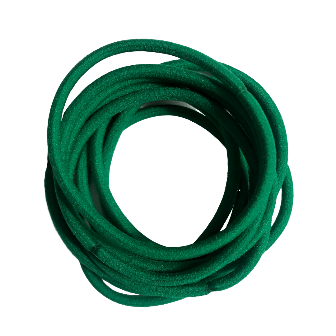 Green Hair Accessories - Ponytails and Fairytales