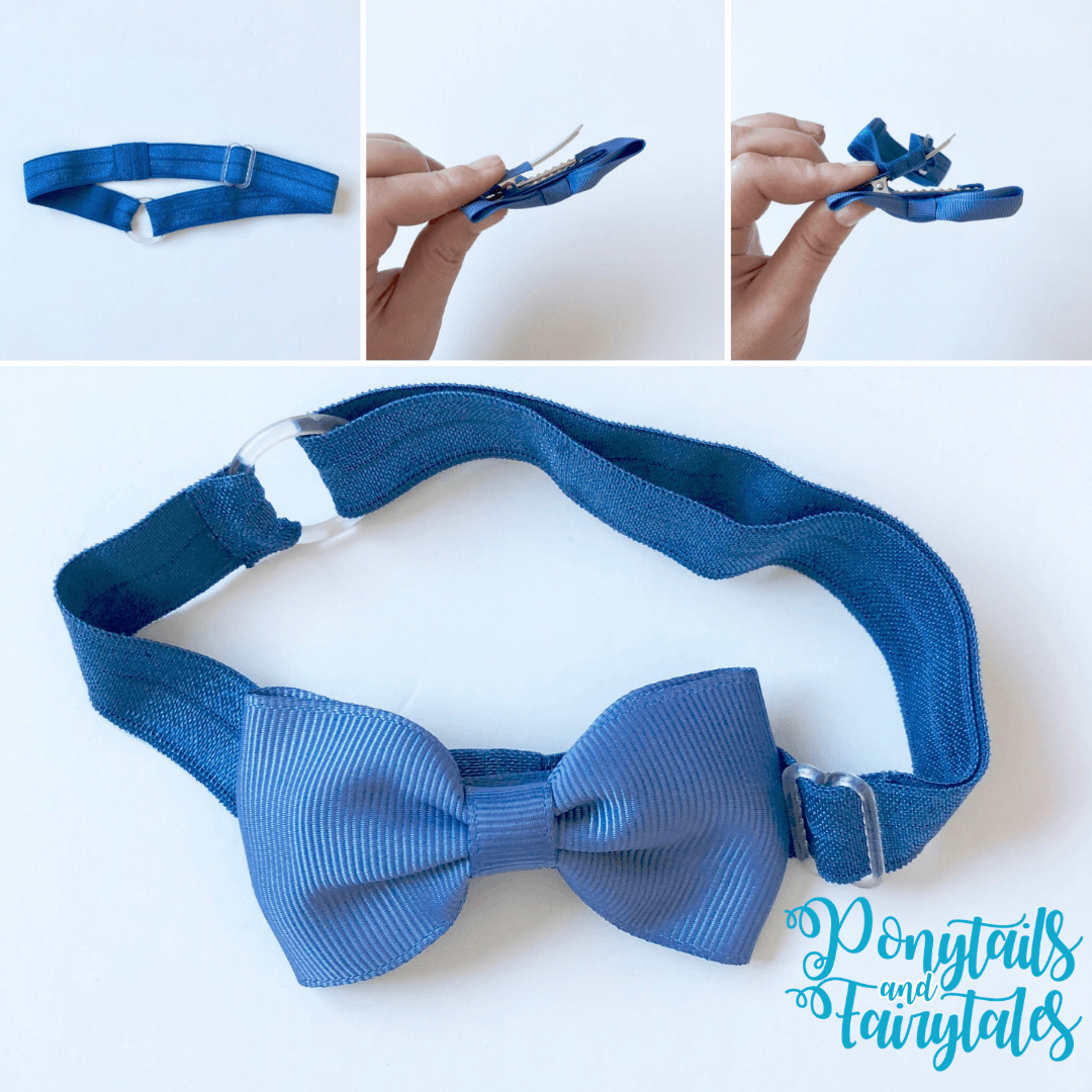 'One Size Fits All' Adjustable Elastic Headband - Ponytails and Fairytales