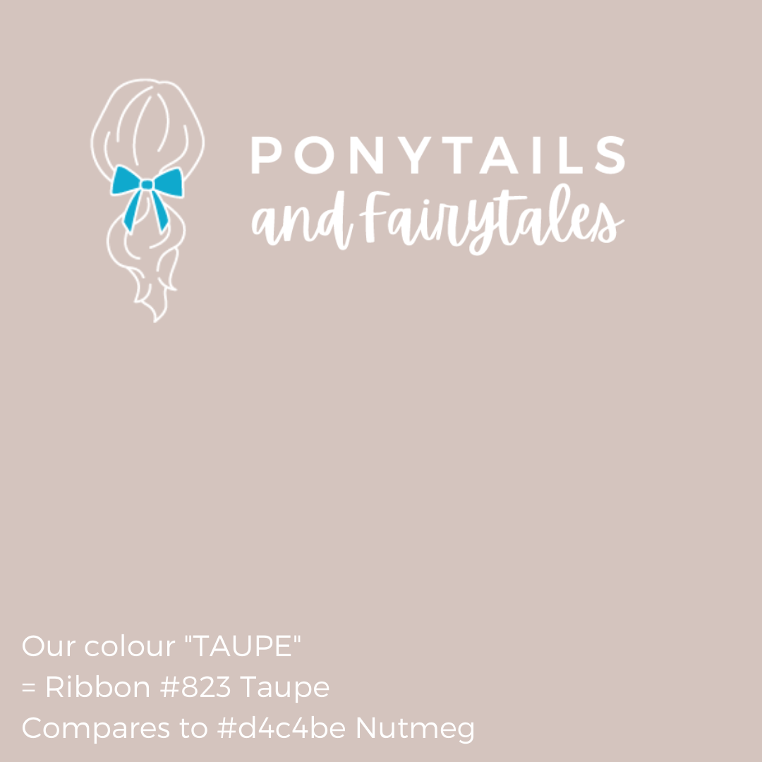 Personalised Big Bow - Hair clips - School Uniform Hair Accessories - Ponytails and Fairytales