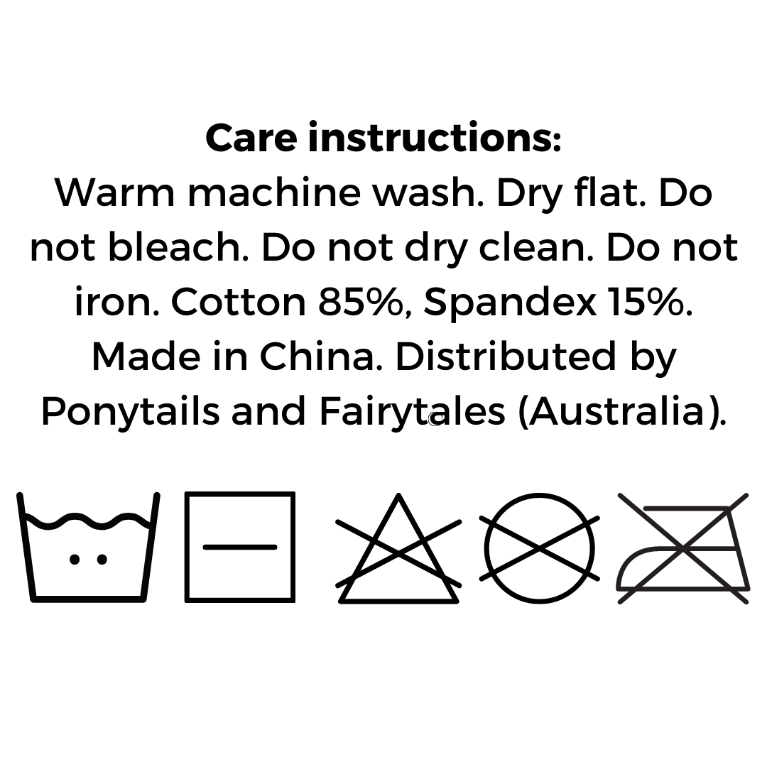 Rainbow Socks - Carnival and event - School Uniform Hair Accessories - Ponytails and Fairytales