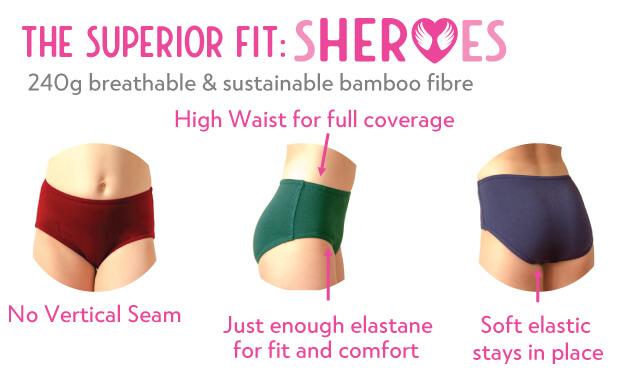 sHEROes School Underwear - Navy School Underwear sHEROes