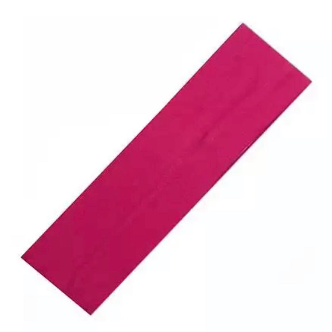 Stretch Headband for School, Sport, Yoga Headbands School Ponytails Fuschia