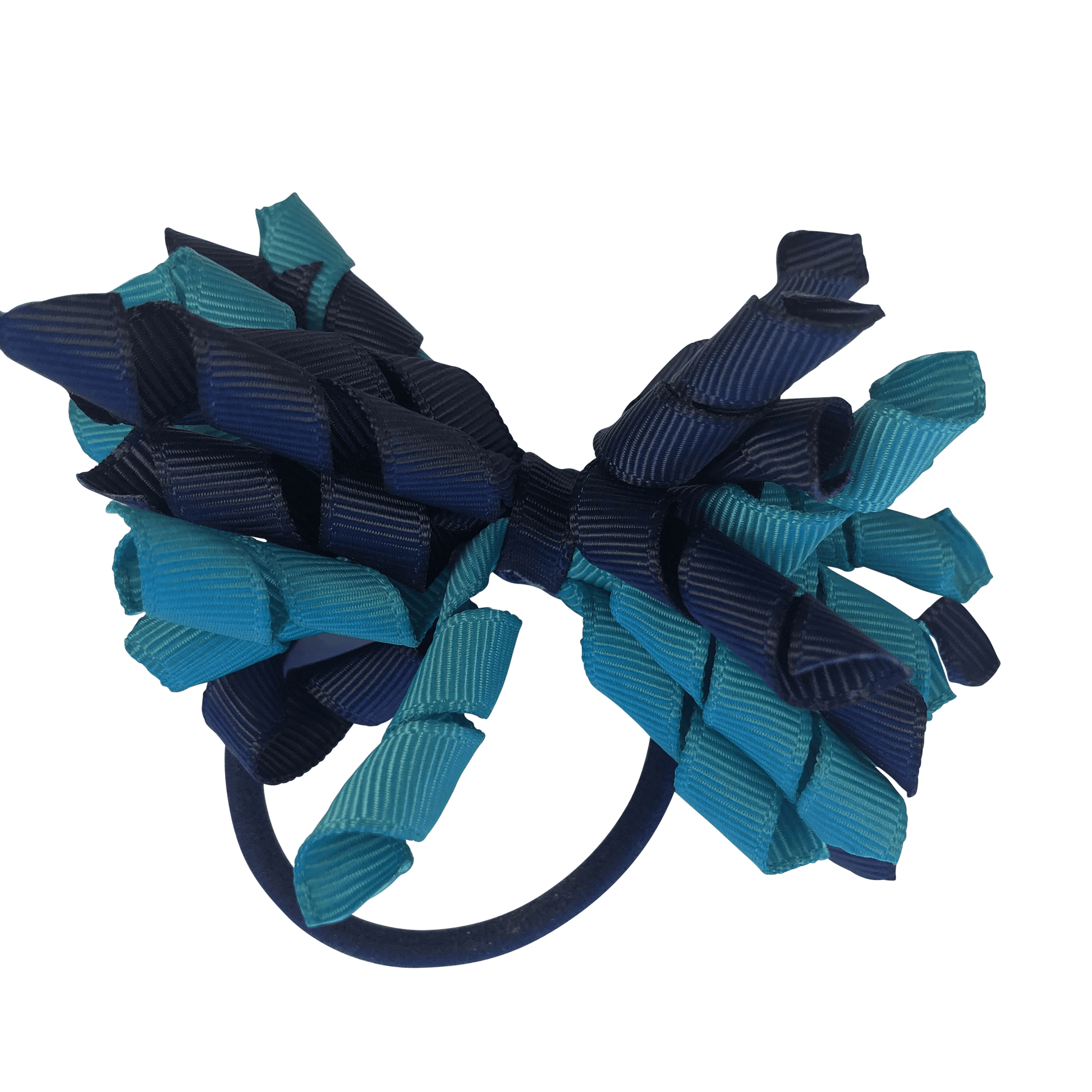Navy & Teal Hair Accessories - Assorted Hair Accessories - School Uniform Hair Accessories - Ponytails and Fairytales