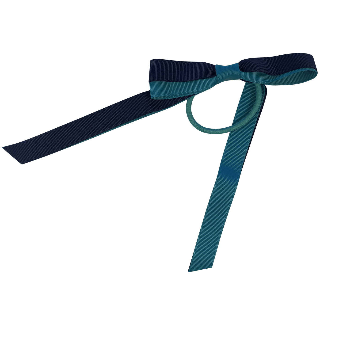 Navy & Teal Hair Accessories - Assorted Hair Accessories - School Uniform Hair Accessories - Ponytails and Fairytales