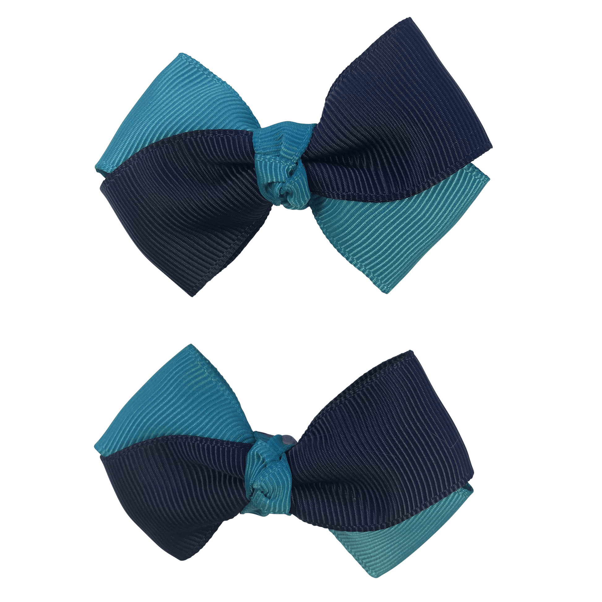 Navy & Teal Hair Accessories - Assorted Hair Accessories - School Uniform Hair Accessories - Ponytails and Fairytales