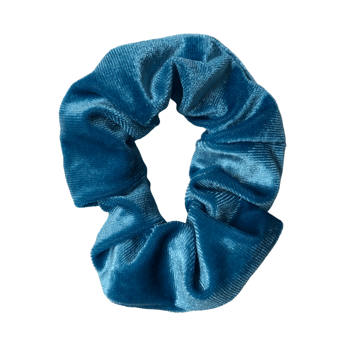 Velvet School Scrunchies - hair ties - School Uniform Hair Accessories - Ponytails and Fairytales