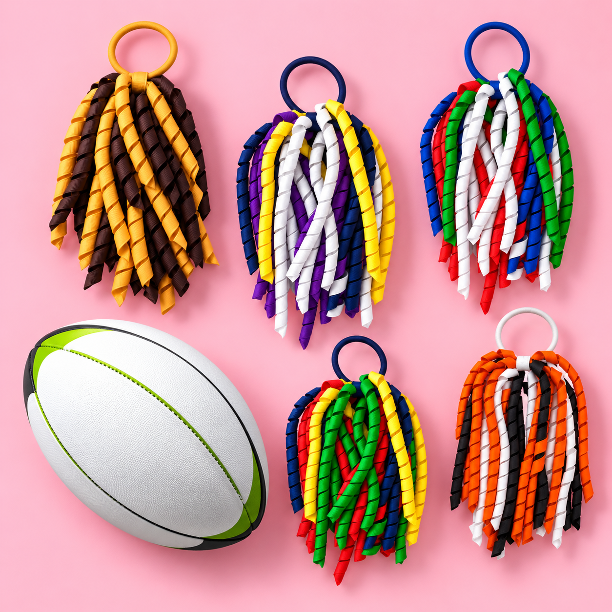Colours For Rugby NRL Rugby Team Colours | Hair Bows to suit Pro NRL teams | Australia ...