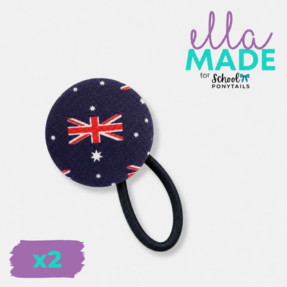 Limited Edition: Aussie Aussie Aussie Covered Buttons - Ponytails and Fairytales