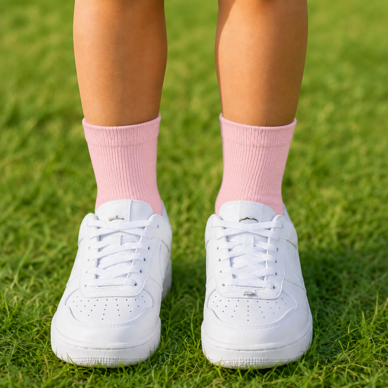 Pink School Socks