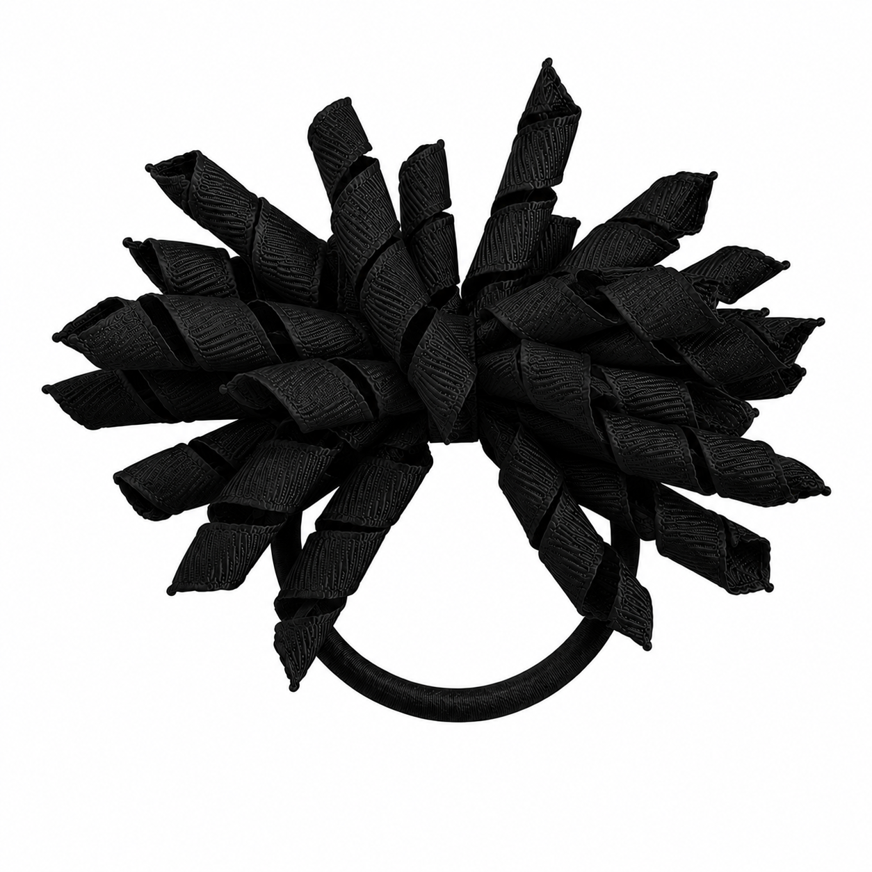 Curly Tie Hair Elastic - Single Colour - Ponytails and Fairytales
