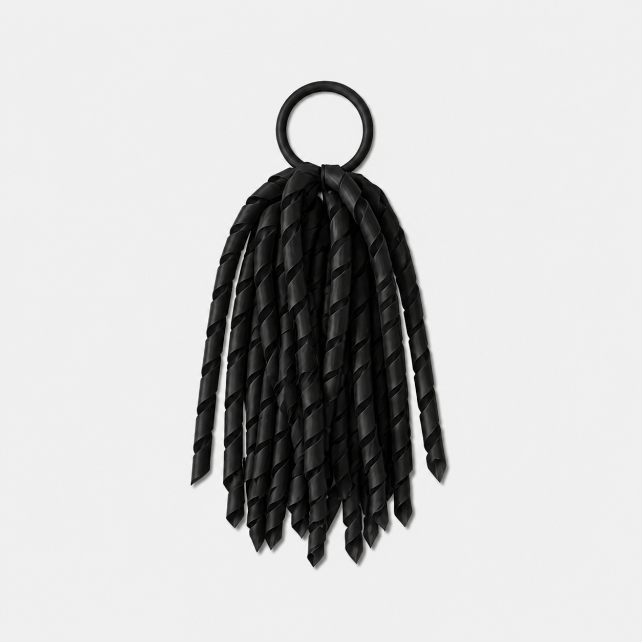 Curly Long Korker Ribbon Hair Tie - Single Colour - Ponytails and Fairytales