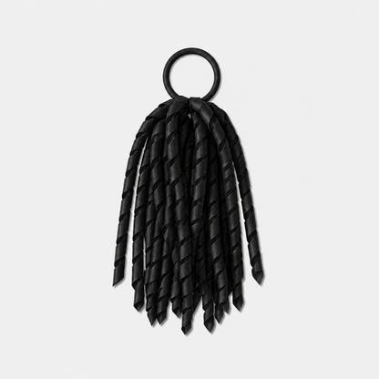Curly Long Korker Ribbon Hair Tie - Single Colour - Ponytails and Fairytales