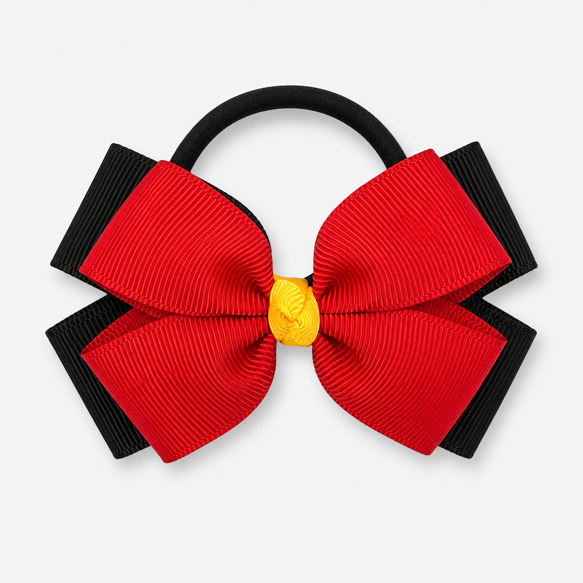 Double Layer Bow Hair Tie - Ponytails and Fairytales
