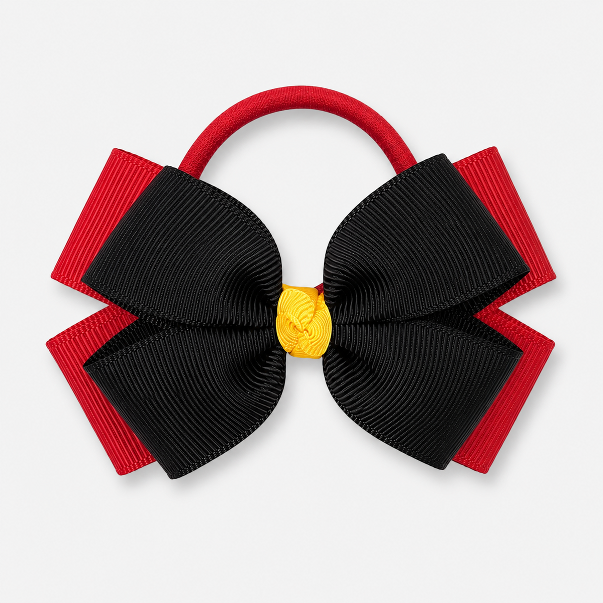 Double Layer Bow Hair Tie - Ponytails and Fairytales
