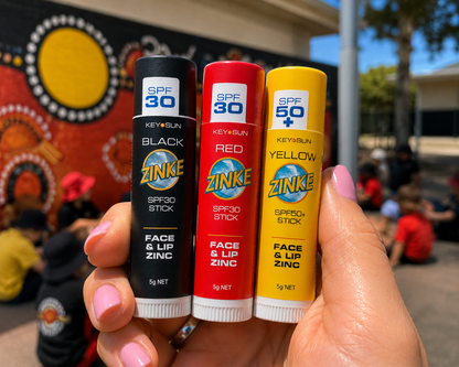 Black + Red + Yellow Zinc Stick Pack