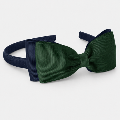 Headband with Bowtie - Multi Colour - Ponytails and Fairytales