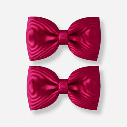 Bowtie Clip (2pc) - Ponytails and Fairytales