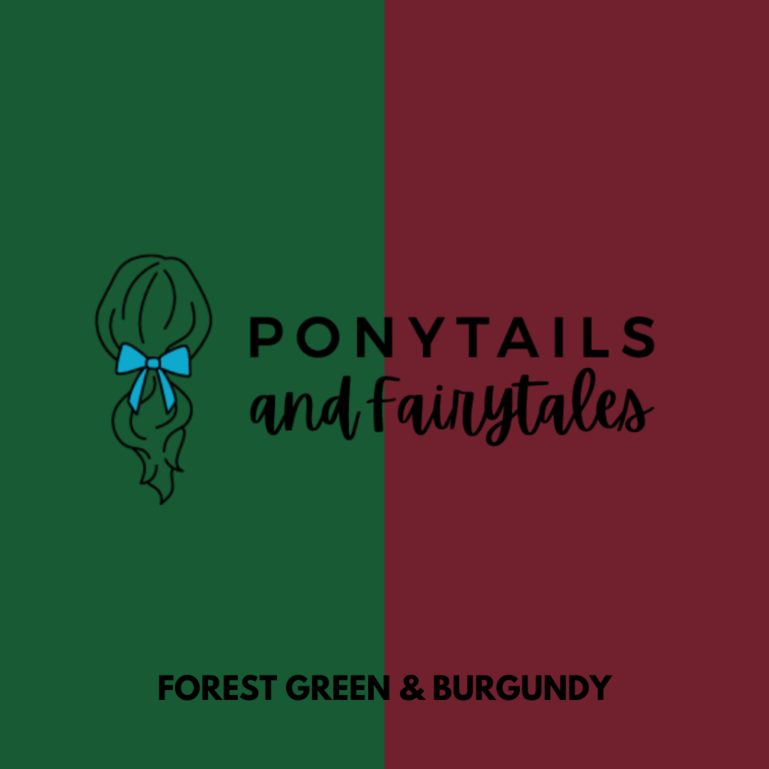 Swallowtail Bow Hair Tie - Multi Colour - Ponytails and Fairytales