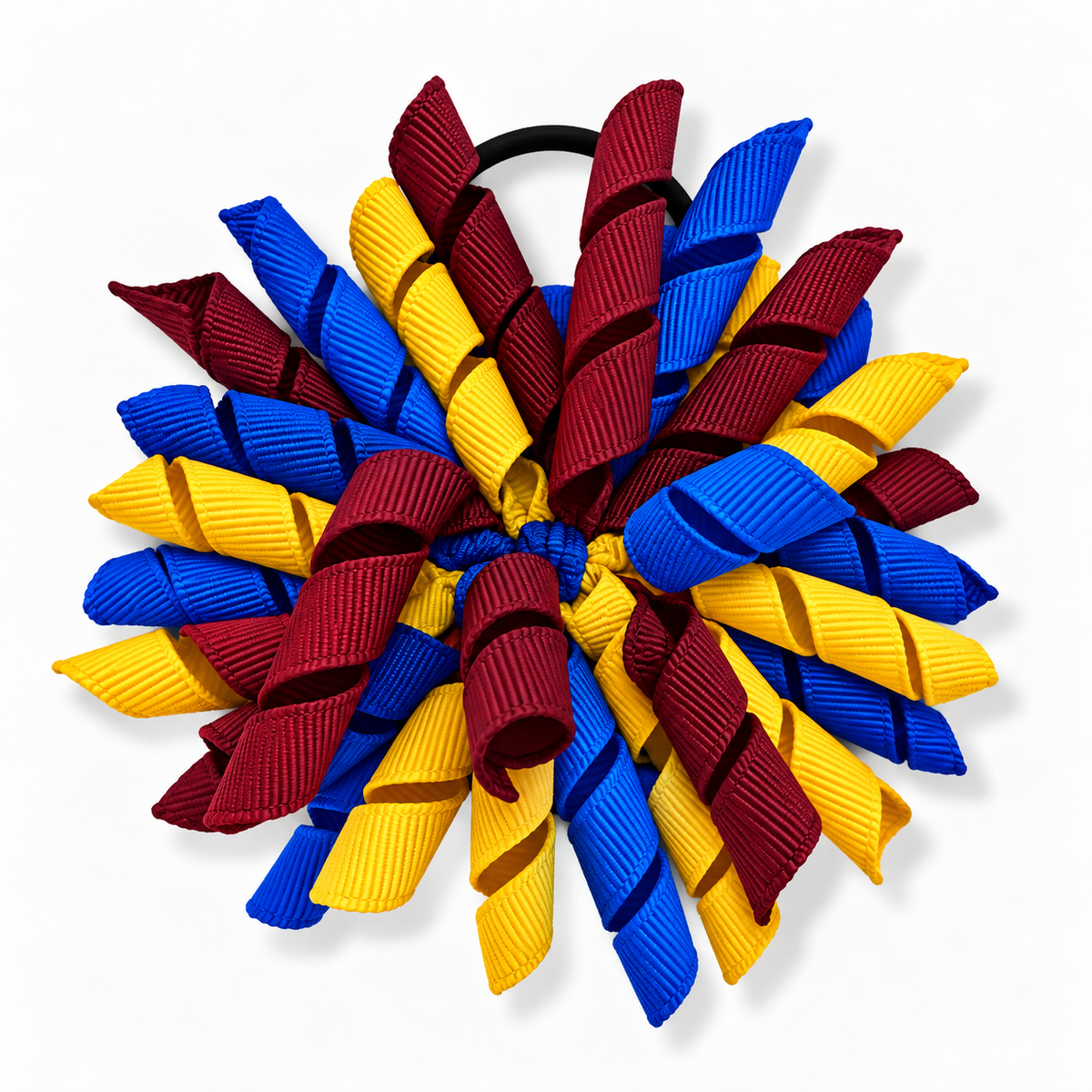 Burgundy & Gold & Royal Blue Hair Accessories