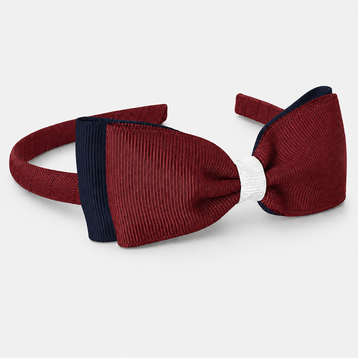 Headband with Bowtie - Multi Colour - Ponytails and Fairytales