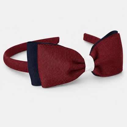 Headband with Bowtie - Multi Colour - Ponytails and Fairytales