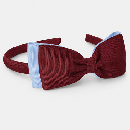 Headband with Bowtie - Multi Colour - Ponytails and Fairytales